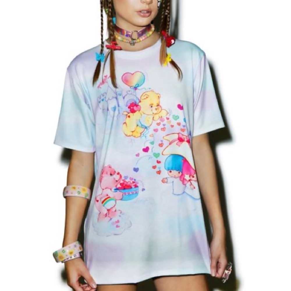 Care Bears little twin stars shirt